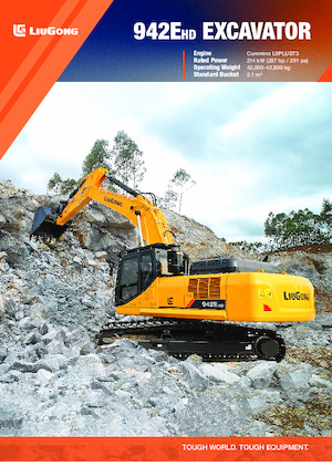 Crawler Excavators Liugong 942EHD