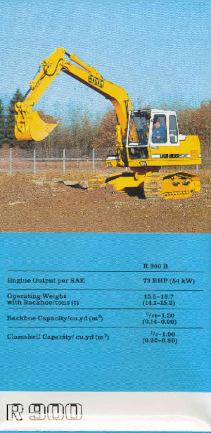 Crawler Excavators Liebherr R 992 