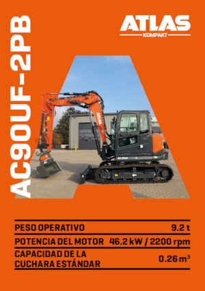 Crawler Excavators Atlas Kompakt AC 90UF-2PB