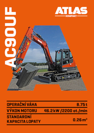 Paletli ekskavatörler Atlas Kompakt AC 90UF