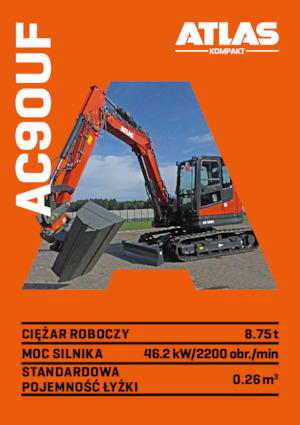 Paletli ekskavatörler Atlas Kompakt AC 90UF