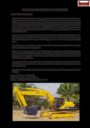 Crawler Excavators Beml BE300LC