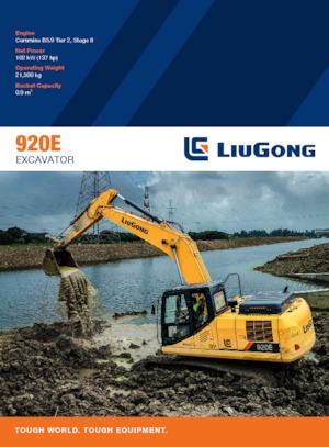 Crawler Excavators Liugong 920E