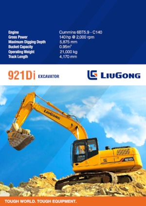 Crawler Excavators Liugong 921Di