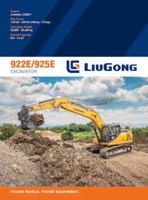Crawler Excavators Liugong 922E