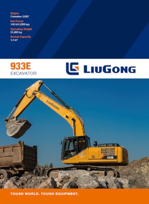 Crawler Excavators Liugong 933E