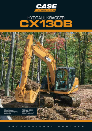 Crawler Excavators Case CX 130 B
