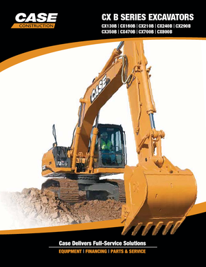 Crawler Excavators Case CX 130 B