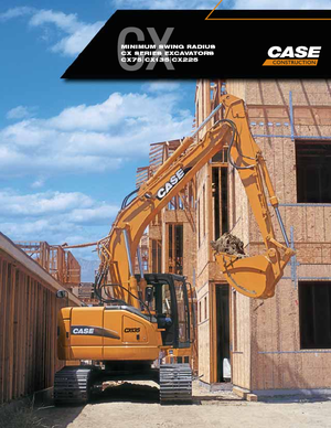 Crawler Excavators Case CX 225 SR