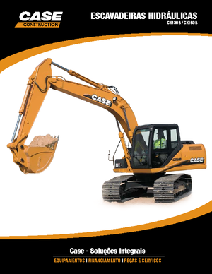 Crawler Excavators Case CX 160 B LC