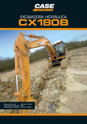 Crawler Excavators Case CX 180 B LC