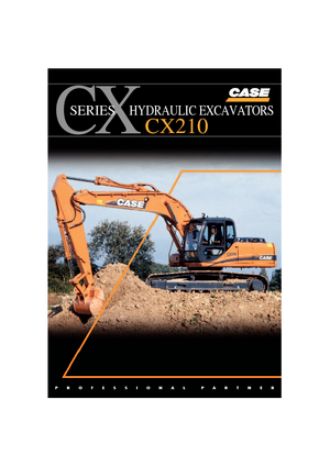 Crawler Excavators Case CX 210
