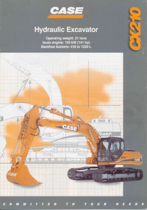 Crawler Excavators Case CX 210