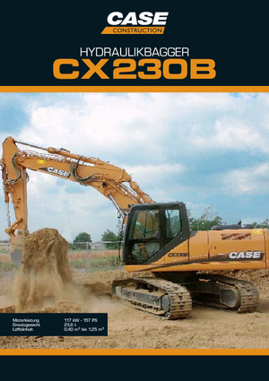 Crawler Excavators Case CX 230 B