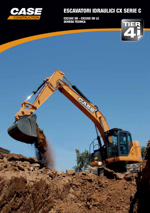 Crawler Excavators Case CX235CSR 