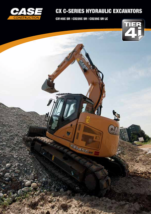 Crawler Excavators Case CX235CSR 