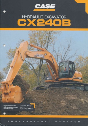 Crawler Excavators Case CX 240 B LC