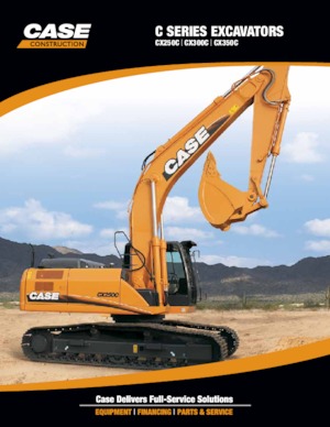 Crawler Excavators Case CX 250 C