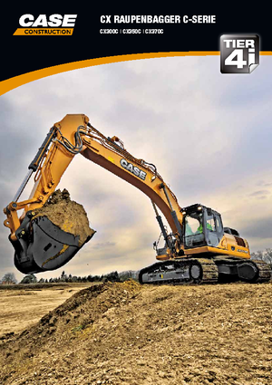 Crawler Excavators Case CX 370 C LC Mono