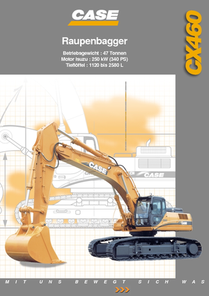 Crawler Excavators Case CX 460