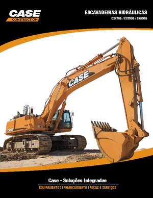 Crawler Excavators Case CX 800 B