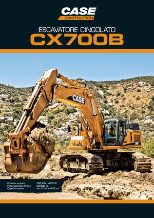 Crawler Excavators Case CX 700 B