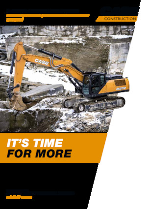 Crawler Excavators Case CX370D