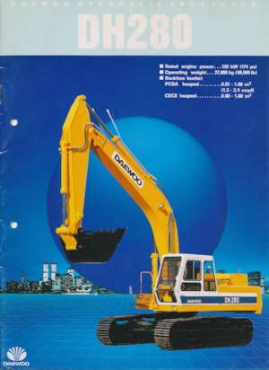 Crawler Excavators Daewoo DH280