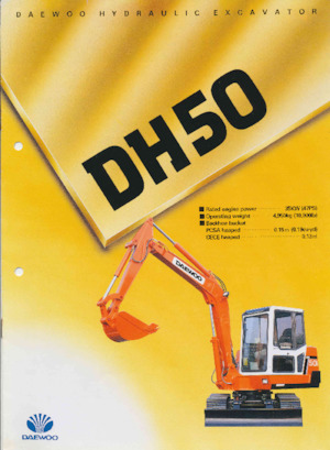Mini ekskavatörler Daewoo DH50
