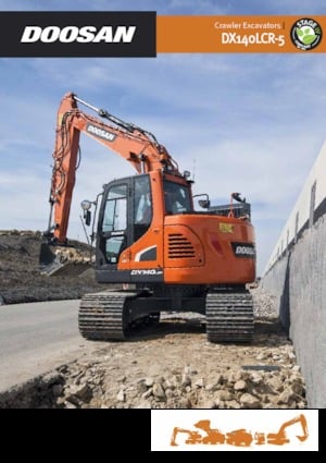 Crawler Excavators Doosan DX140LCR-5