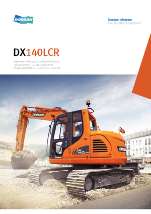 Paletli ekskavatörler Doosan DX 140 LCR