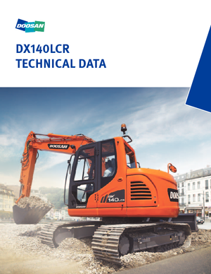 Paletli ekskavatörler Doosan DX 140 LCR
