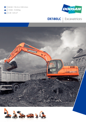 Crawler Excavators Doosan DX 180 LC