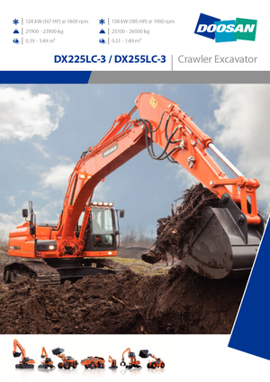 Crawler Excavators Doosan DX 225LC-3