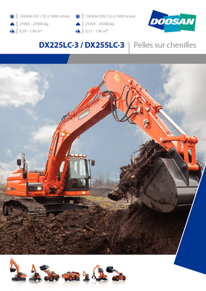 Crawler Excavators Doosan DX 225LC-3
