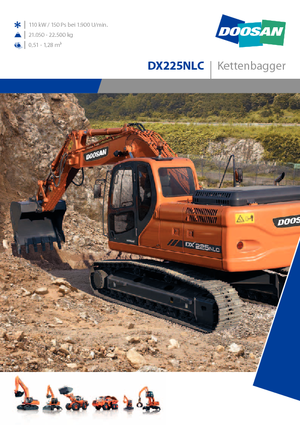 Crawler Excavators Doosan DX 225 N LC
