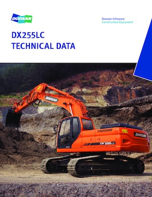 Paletli ekskavatörler Doosan DX 255 LC