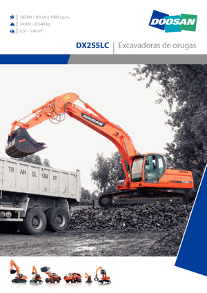 Crawler Excavators Doosan DX 255 N LC