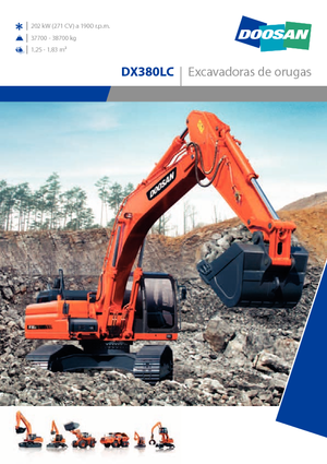 Crawler Excavators Doosan DX 380 LC