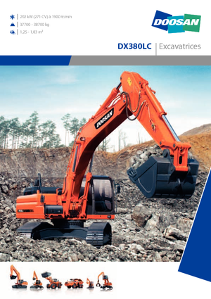 Crawler Excavators Doosan DX 380 LC