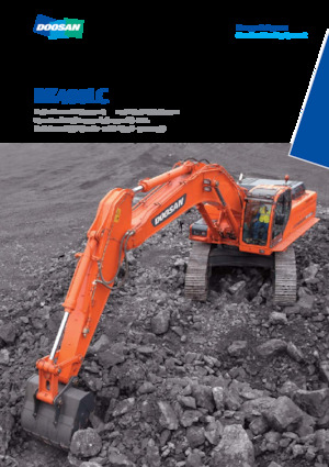 Paletli ekskavatörler Doosan DX 480 LC