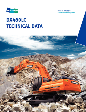 Paletli ekskavatörler Doosan DX 480 LC