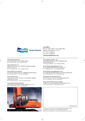 Crawler Excavators Doosan DX 520 LC