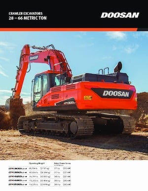 Crawler Excavators Doosan DX300LC-5