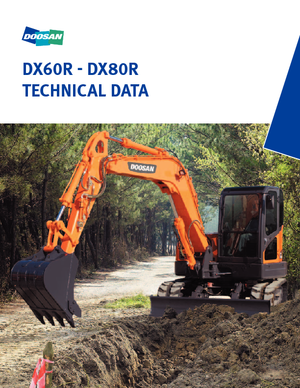 Crawler Excavators Doosan DX 80 R