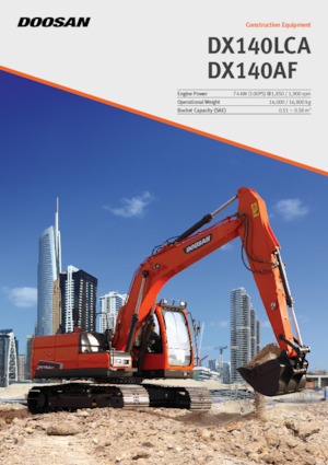 Crawler Excavators Doosan DX140LCA