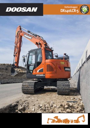 Crawler Excavators Doosan DX140LCR-5