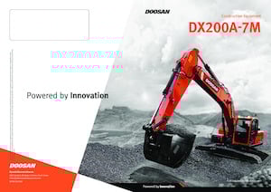 Paletli ekskavatörler Doosan DX200A