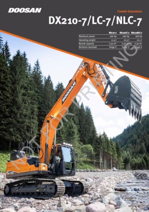 Crawler Excavators Doosan DX210-7