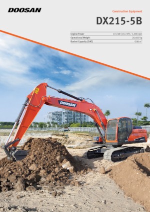 Crawler Excavators Doosan DX215-5B